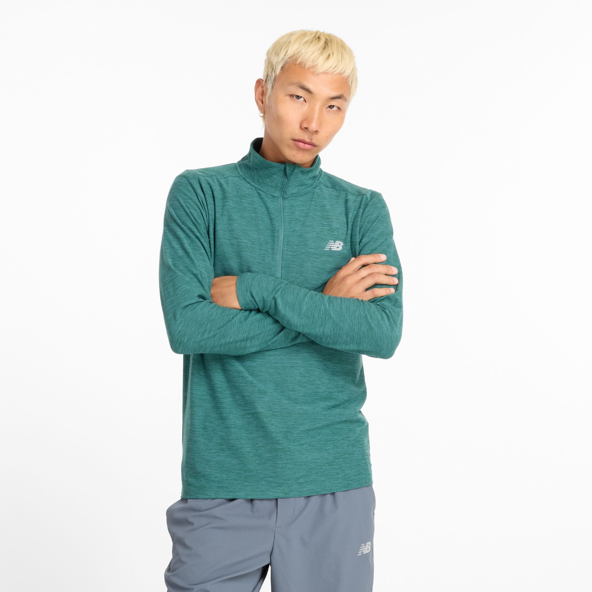 トップスその他 New Balance UNI Heritage Woven H Zip Up S Slv Sweat 5FT1399 nb31747_1_large.jpg