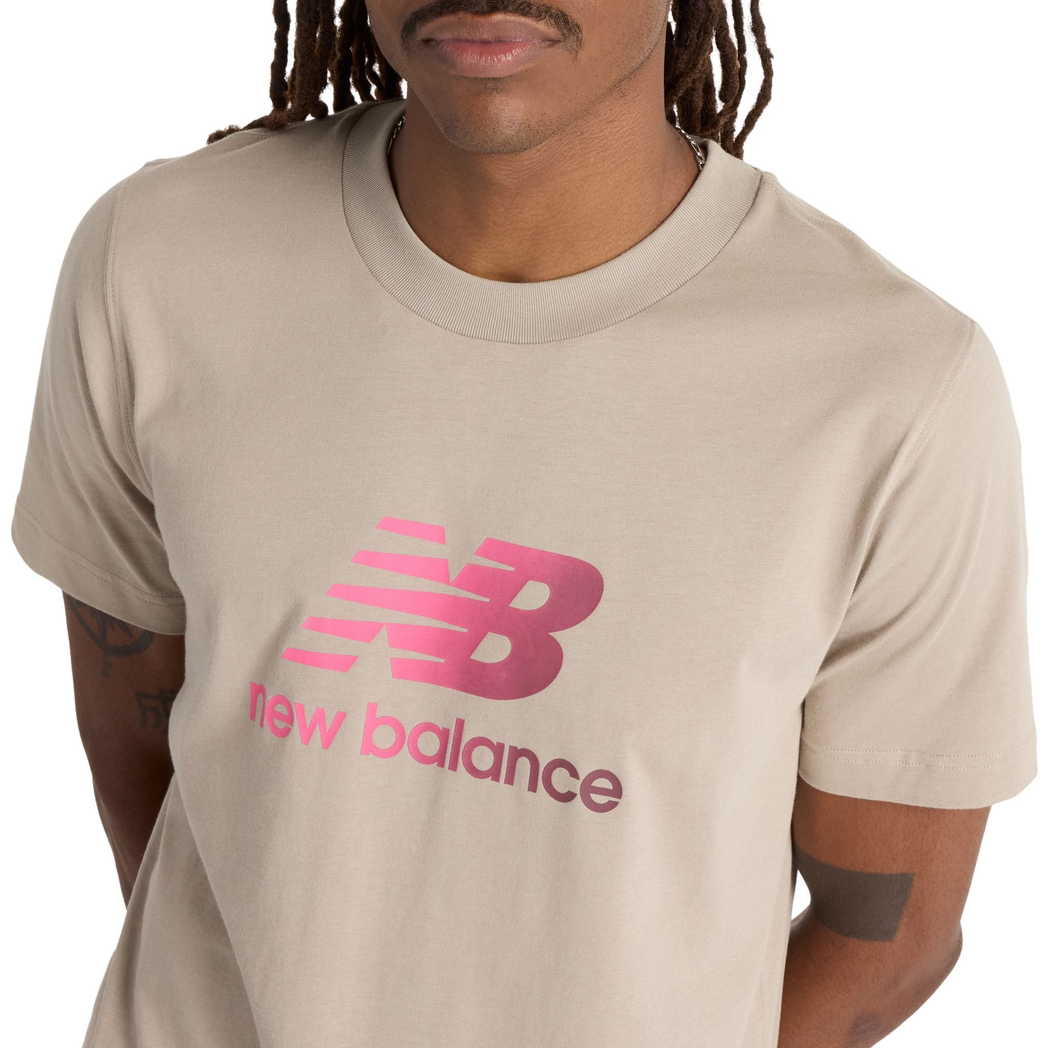New Balance Sport Essentials Gradient Logo Mens Tee
