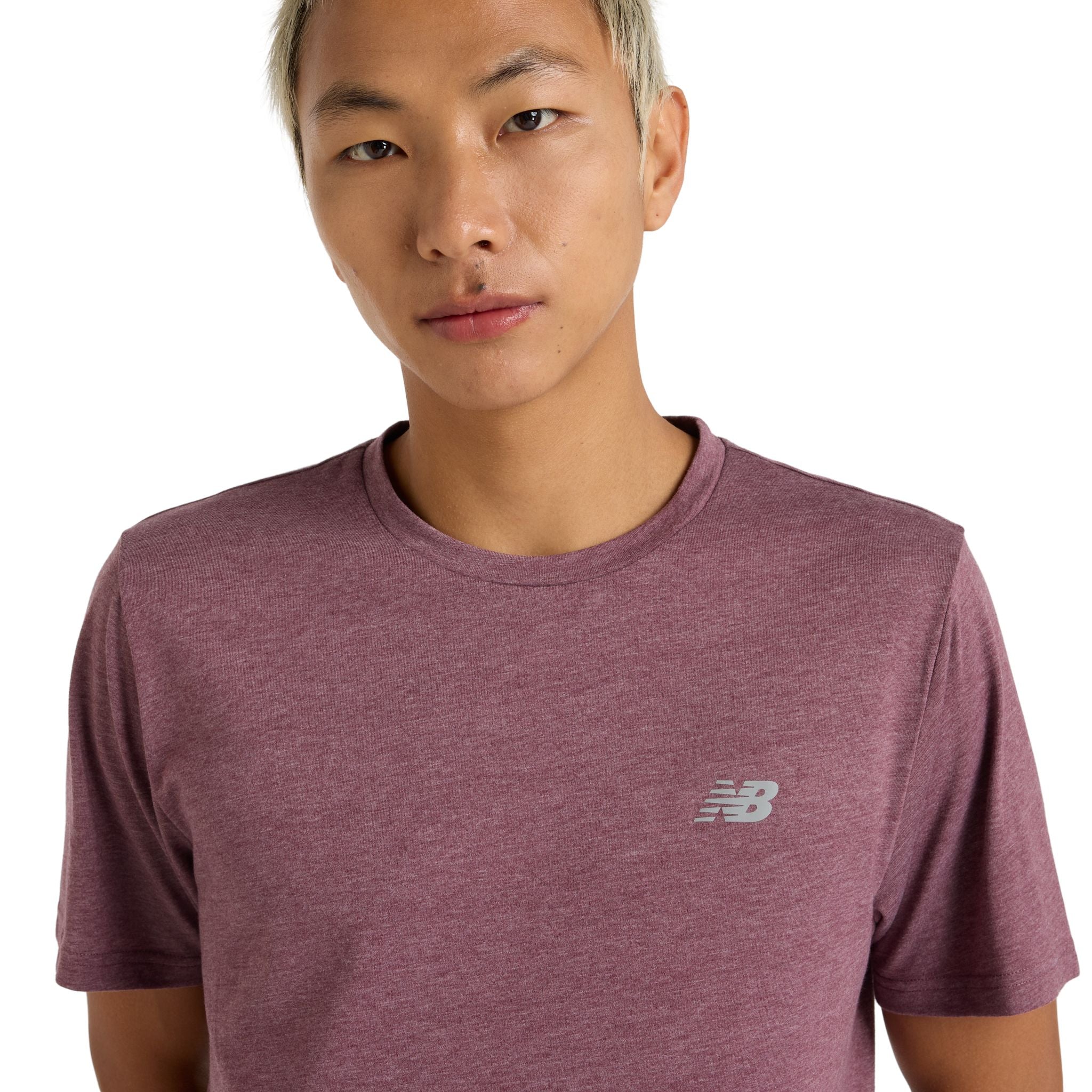 New Balance Sport Essentials Heathertech Mens Tee