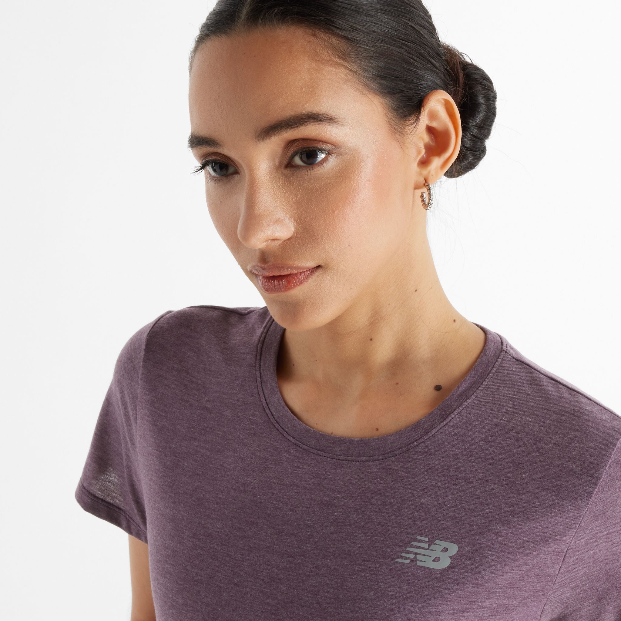 New Balance Sport Essentials Heathertech Womens Tee