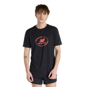 New Balance Sport Essentials Mens Graphic Run Tee
