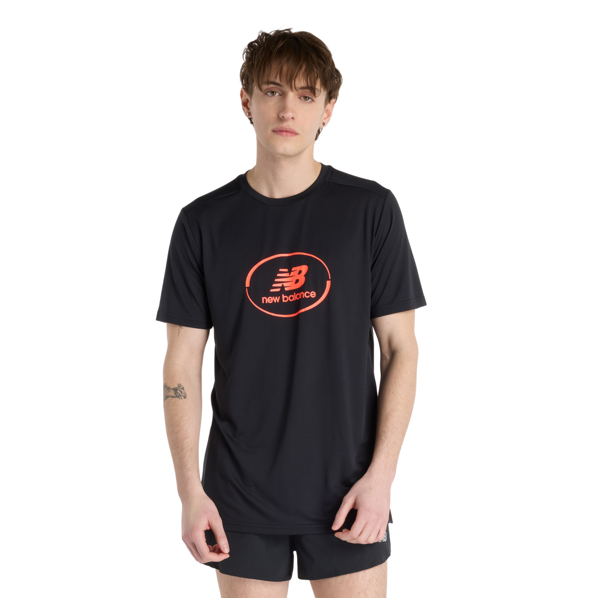 New Balance Sport Essentials Mens Graphic Run Tee