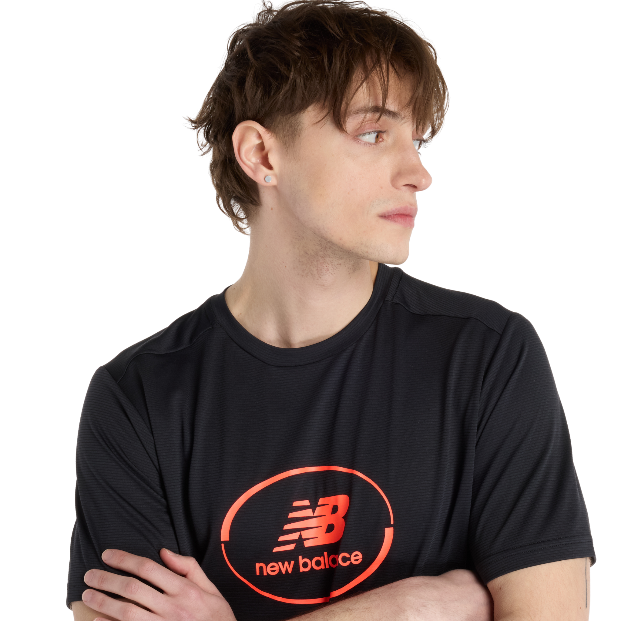 New Balance Sport Essentials Mens Graphic Run Tee