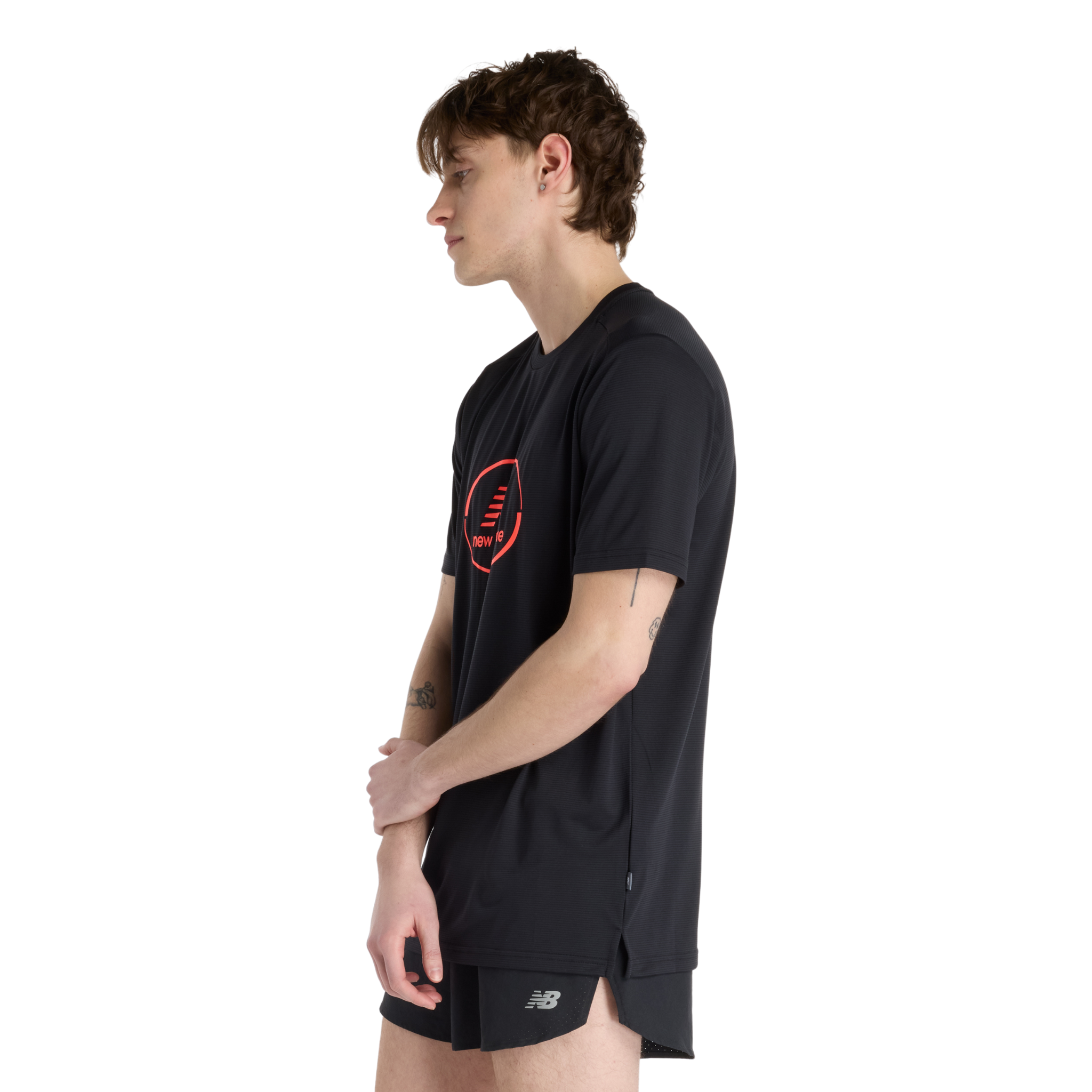 New Balance Sport Essentials Mens Graphic Run Tee