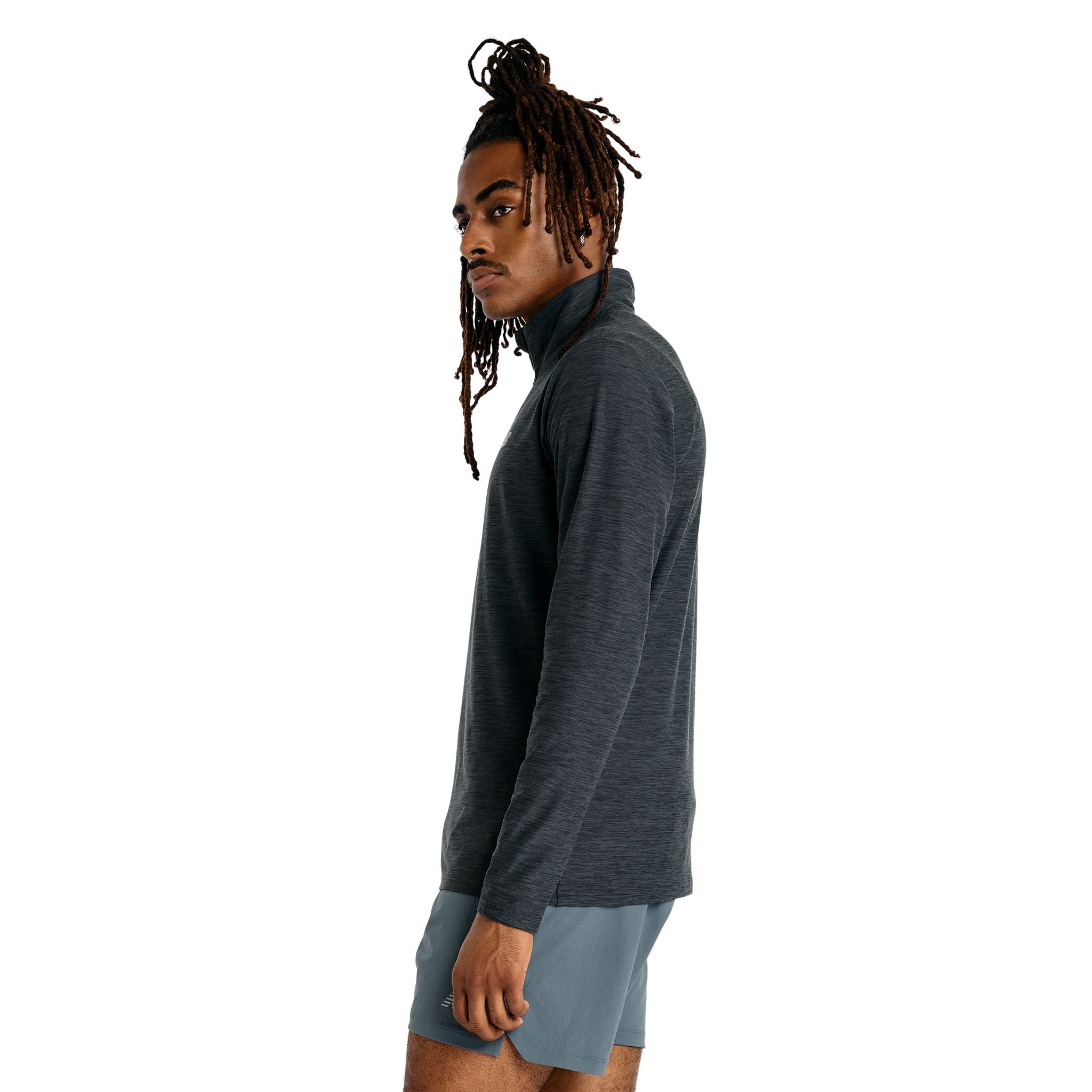 New Balance Sport Essentials Space Dye Mens Quarter Zip
