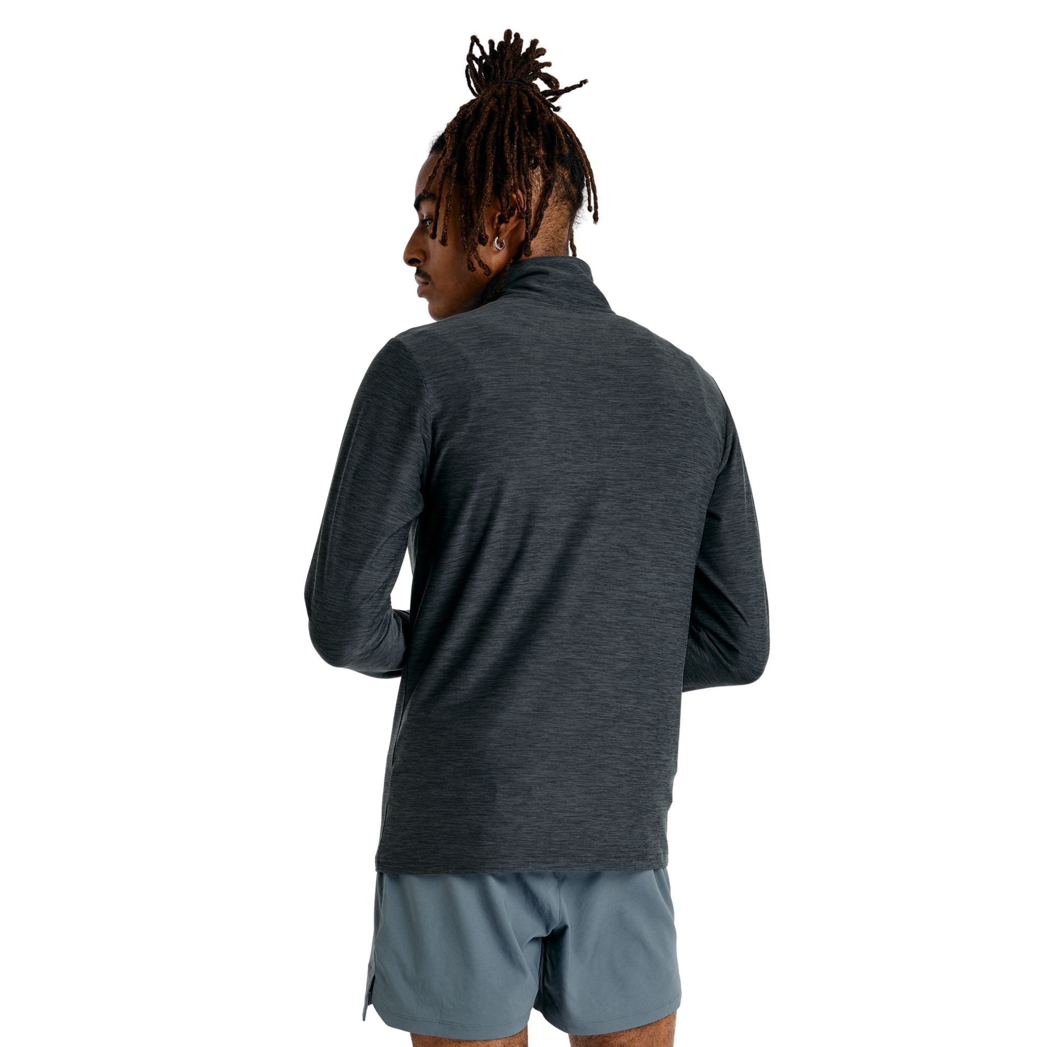 New Balance Sport Essentials Space Dye Mens Quarter Zip