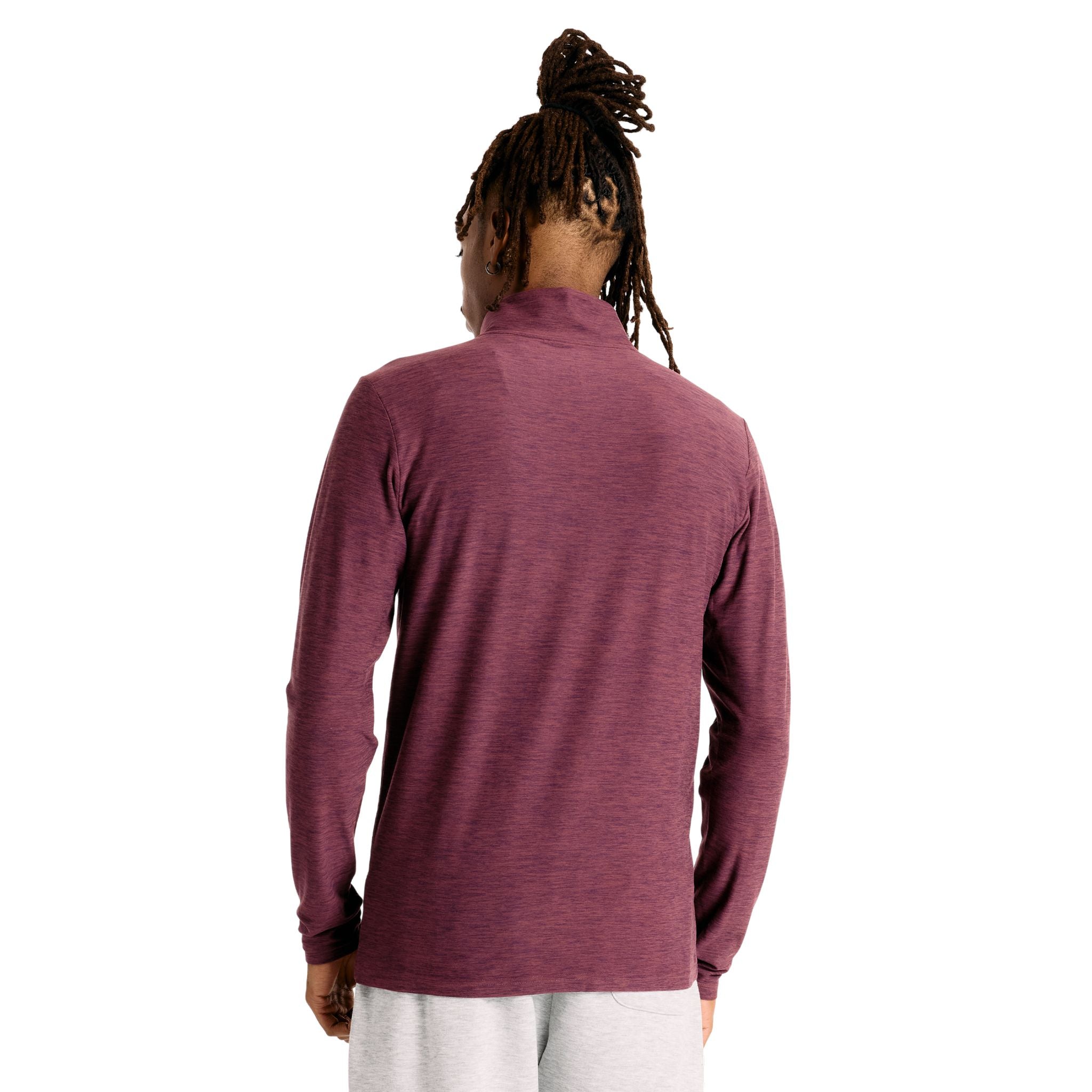 New Balance Sport Essentials Space Dye Mens Quarter Zip