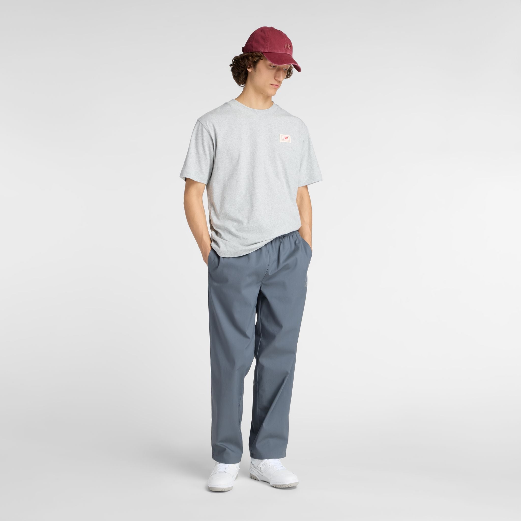 New Balance Woven Label Mens Tee