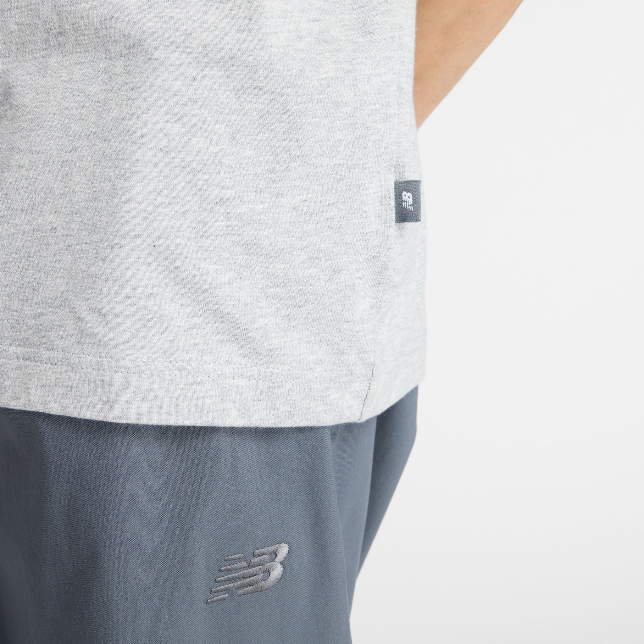 New Balance Woven Label Mens Tee