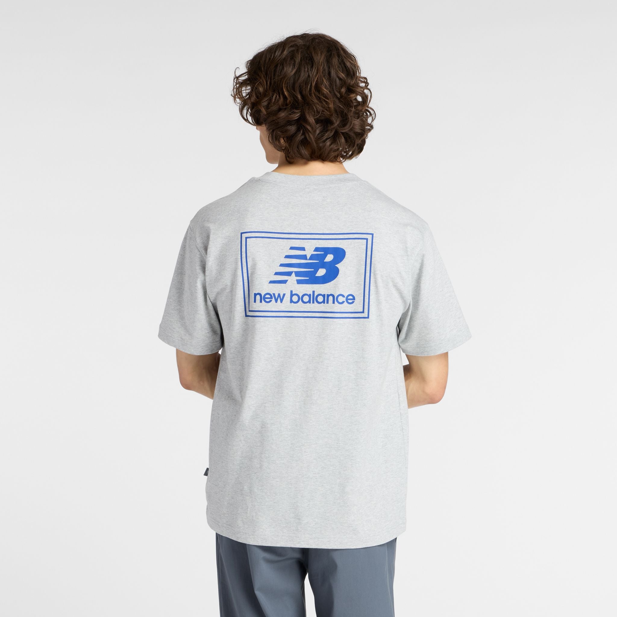 New Balance Woven Label Mens Tee