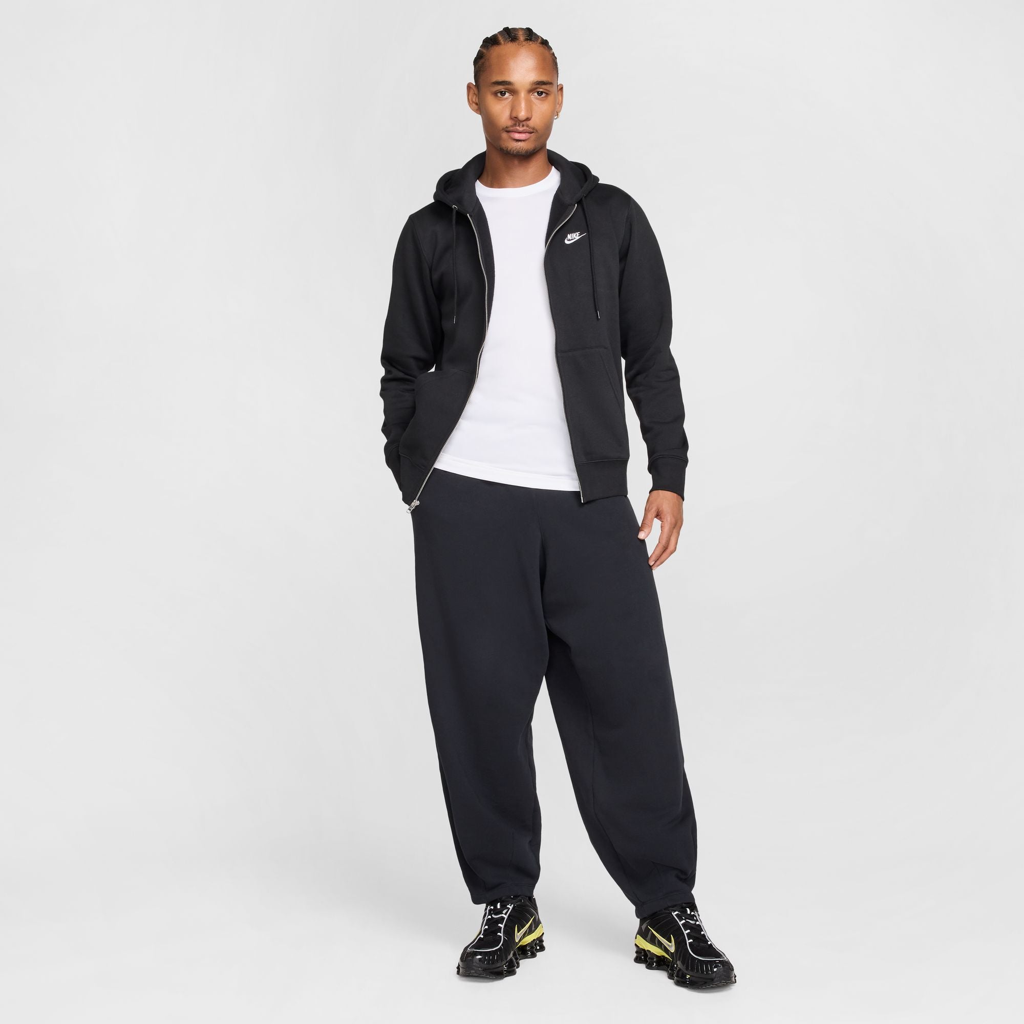 Nike Club Full-Zip Fleece Mens Hoodie