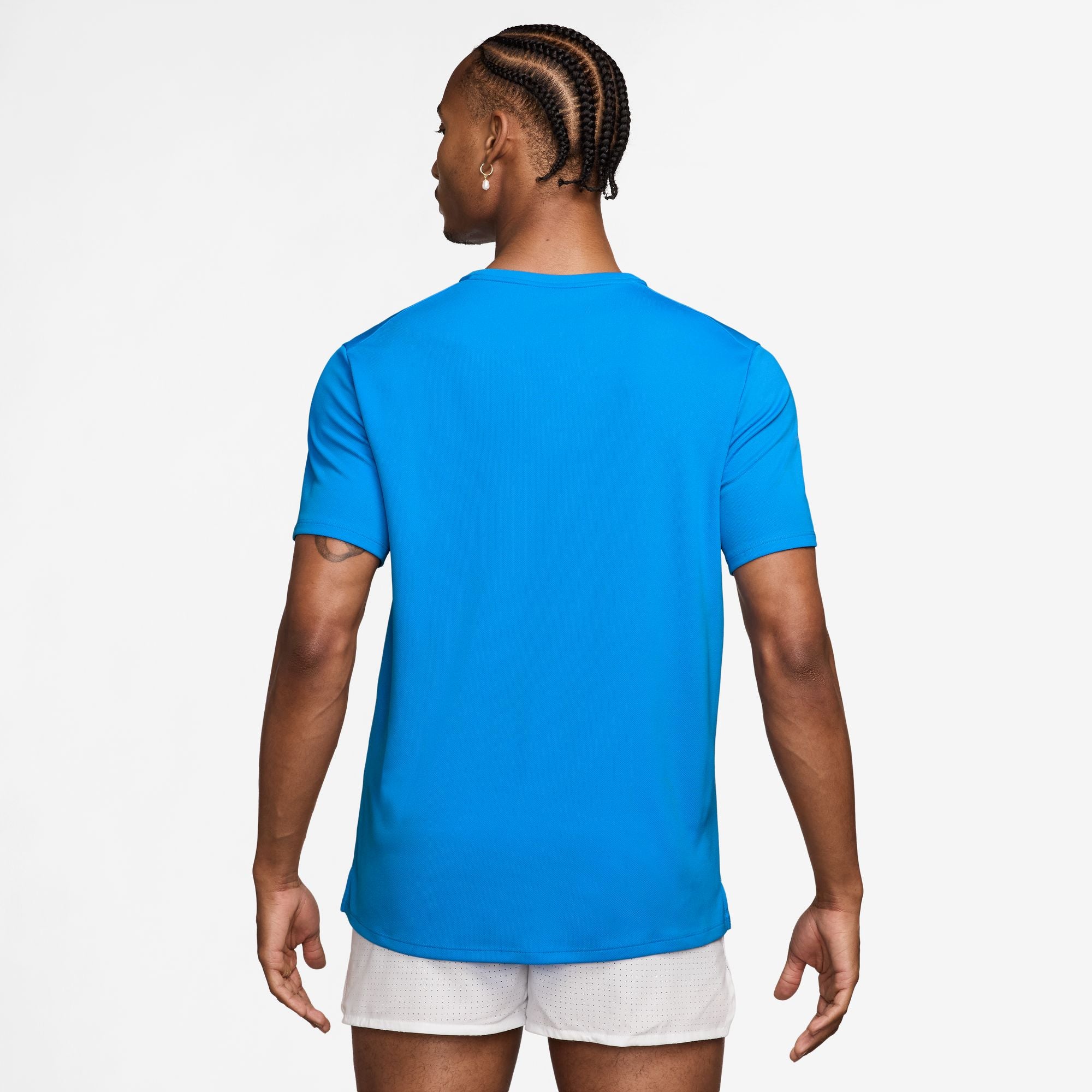 Nike Miler Dri-FIT UV Short Sleeve Mens Running Tee