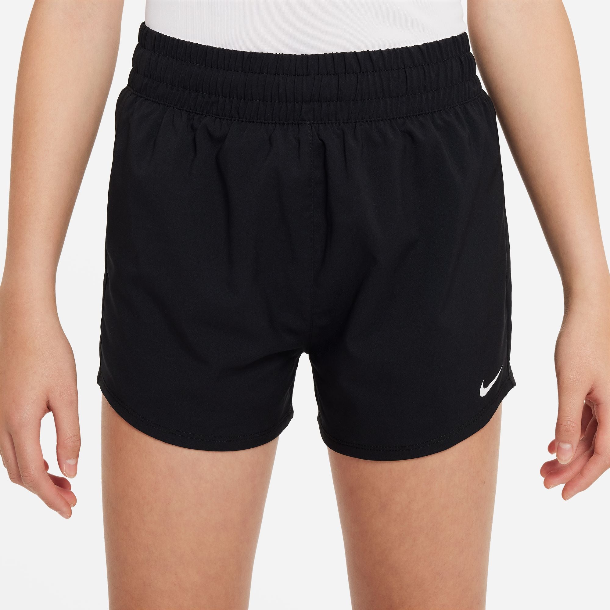 Nike One Dri-FIT High-Waisted Woven Girls Training Shorts