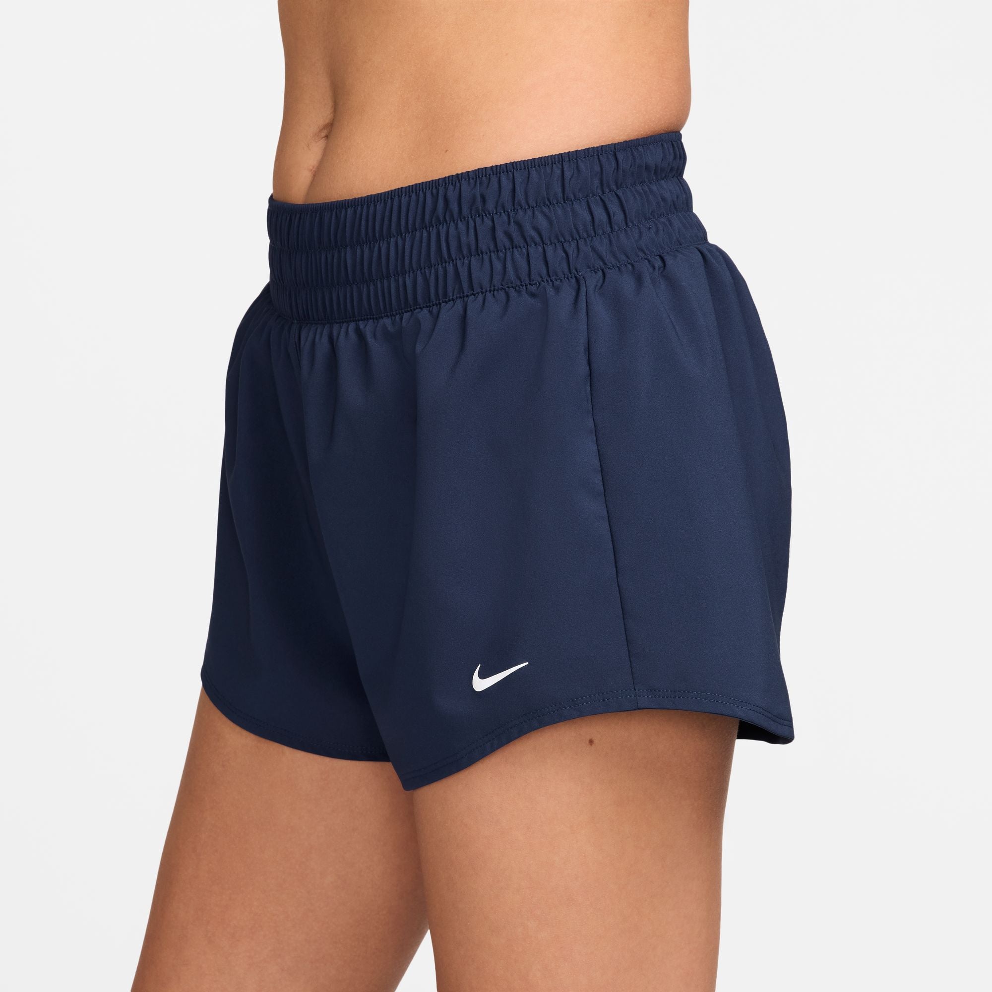 Nike One Dri-FIT Mid-Rise 3 Inch Brief-Lined Womens Shorts