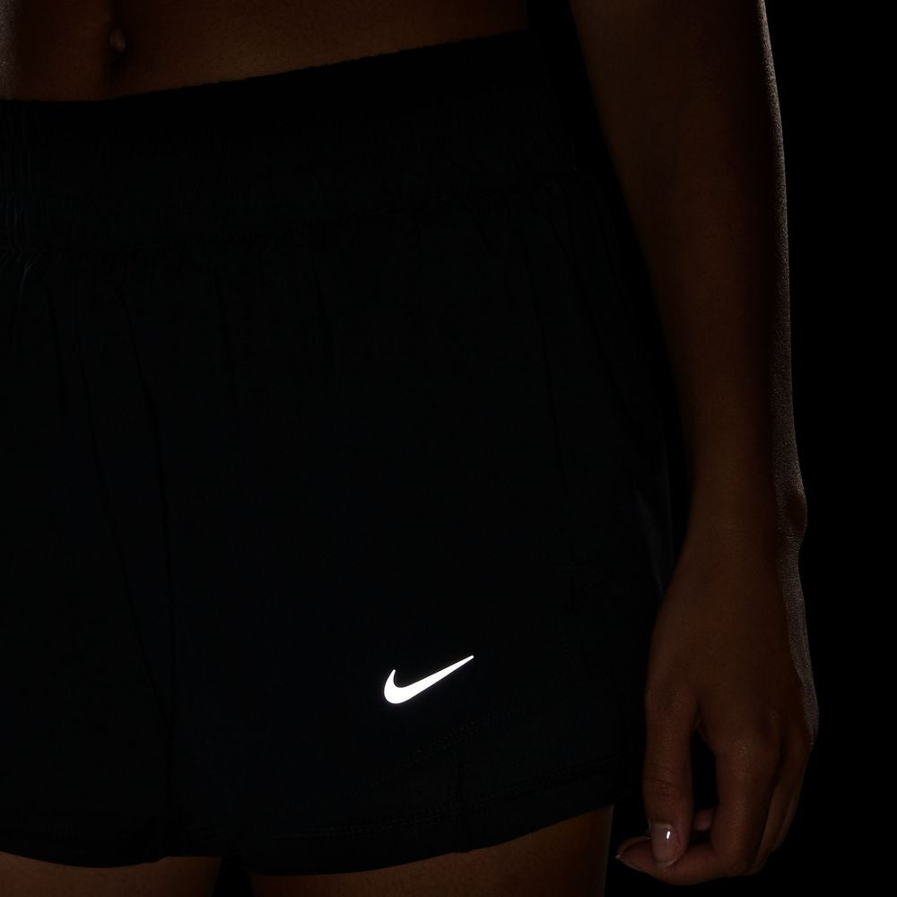 Nike One Dri Fit Mid Rise 3 inch 2 in 1 Womens Shorts