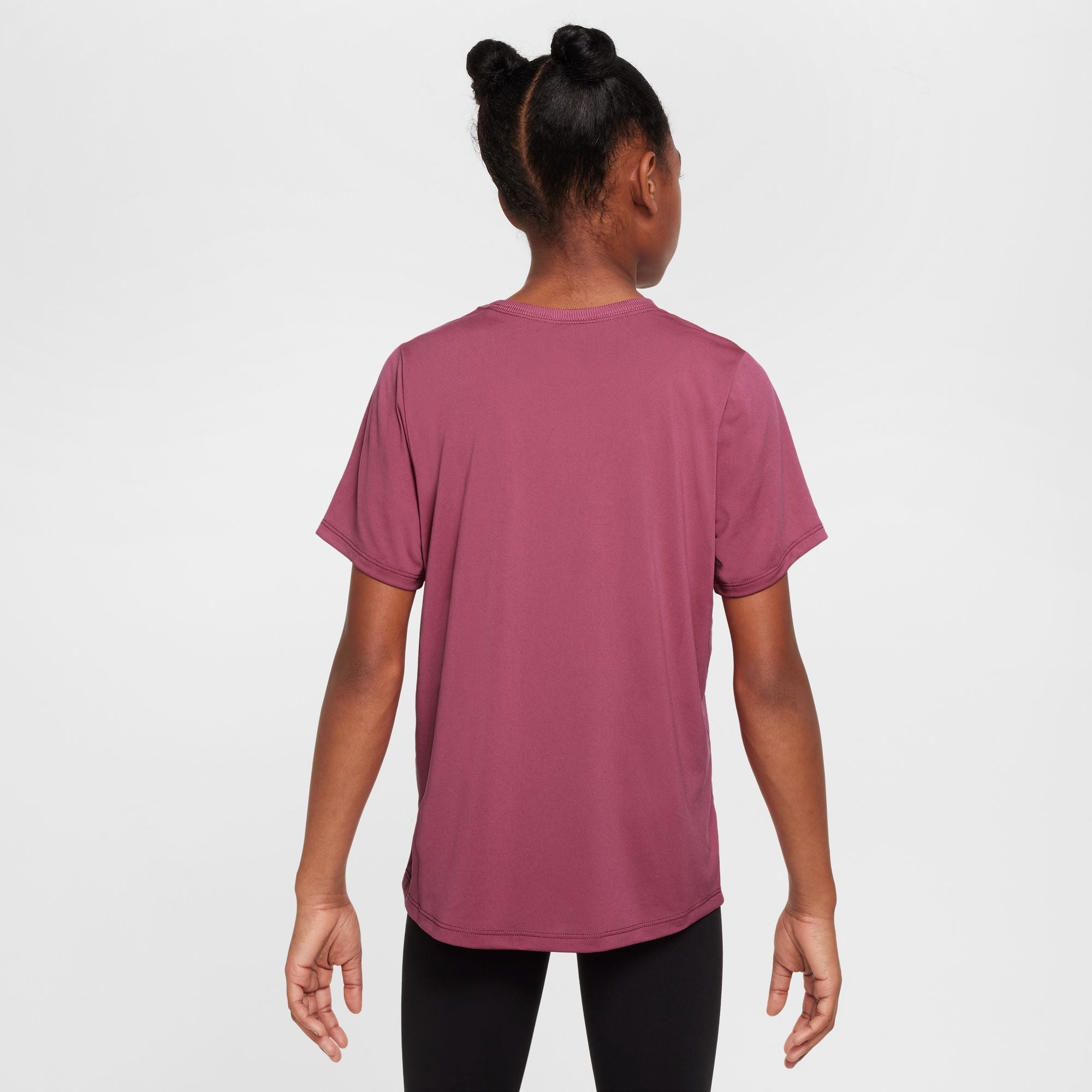 Nike One Fitted Dri-FIT Short-Sleeve Kids Tee