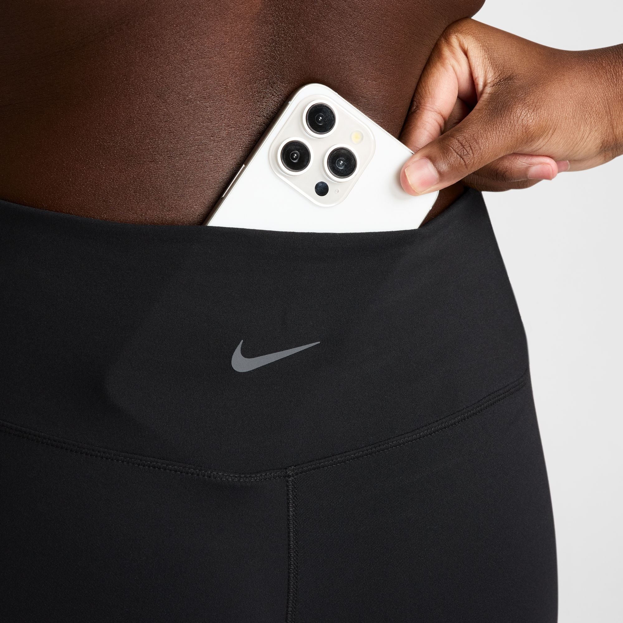 Nike One Seamless Front Full-Length Womens Leggings