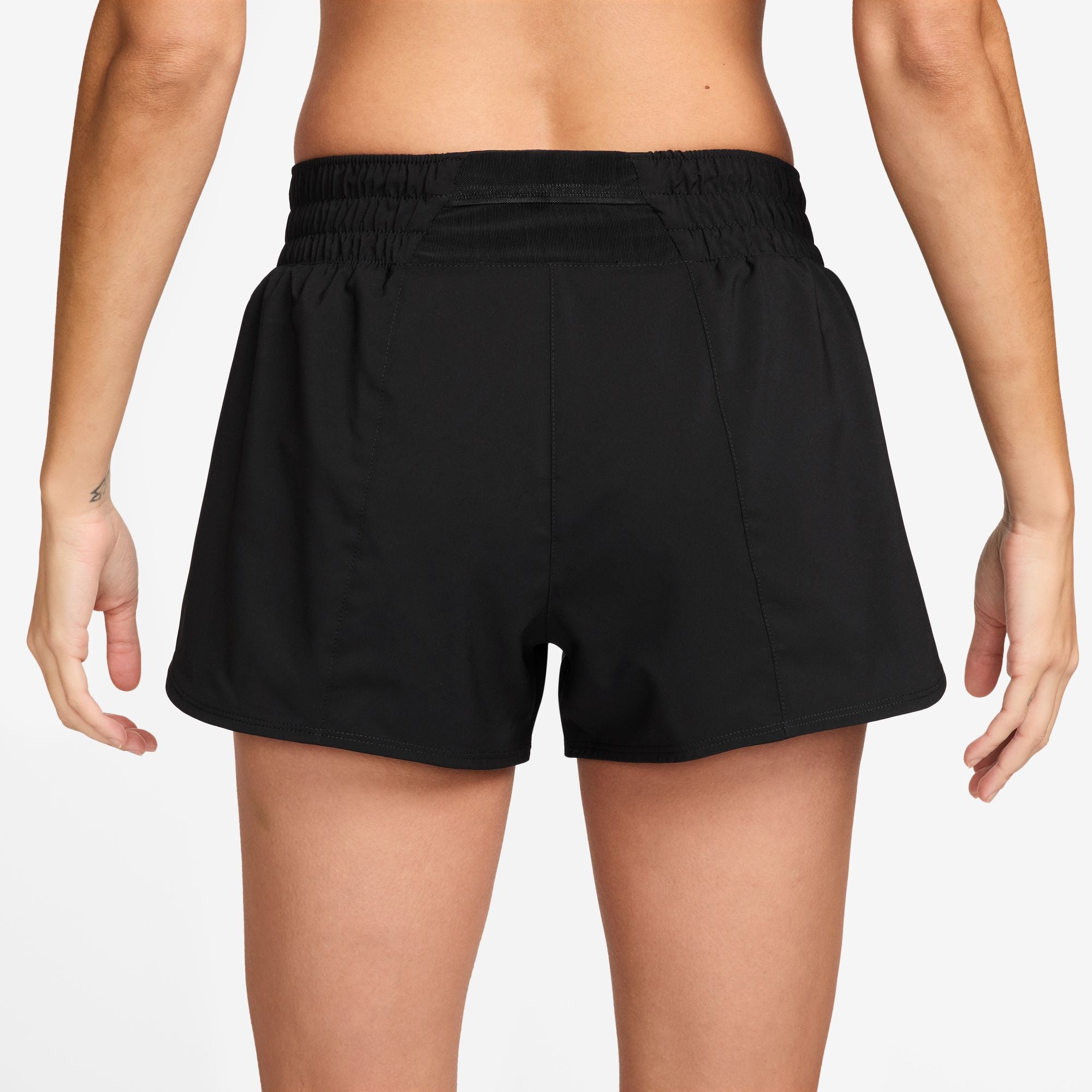 Nike One Swoosh Dri-FIT Mid-Rise 3 Inch Womens Running Shorts
