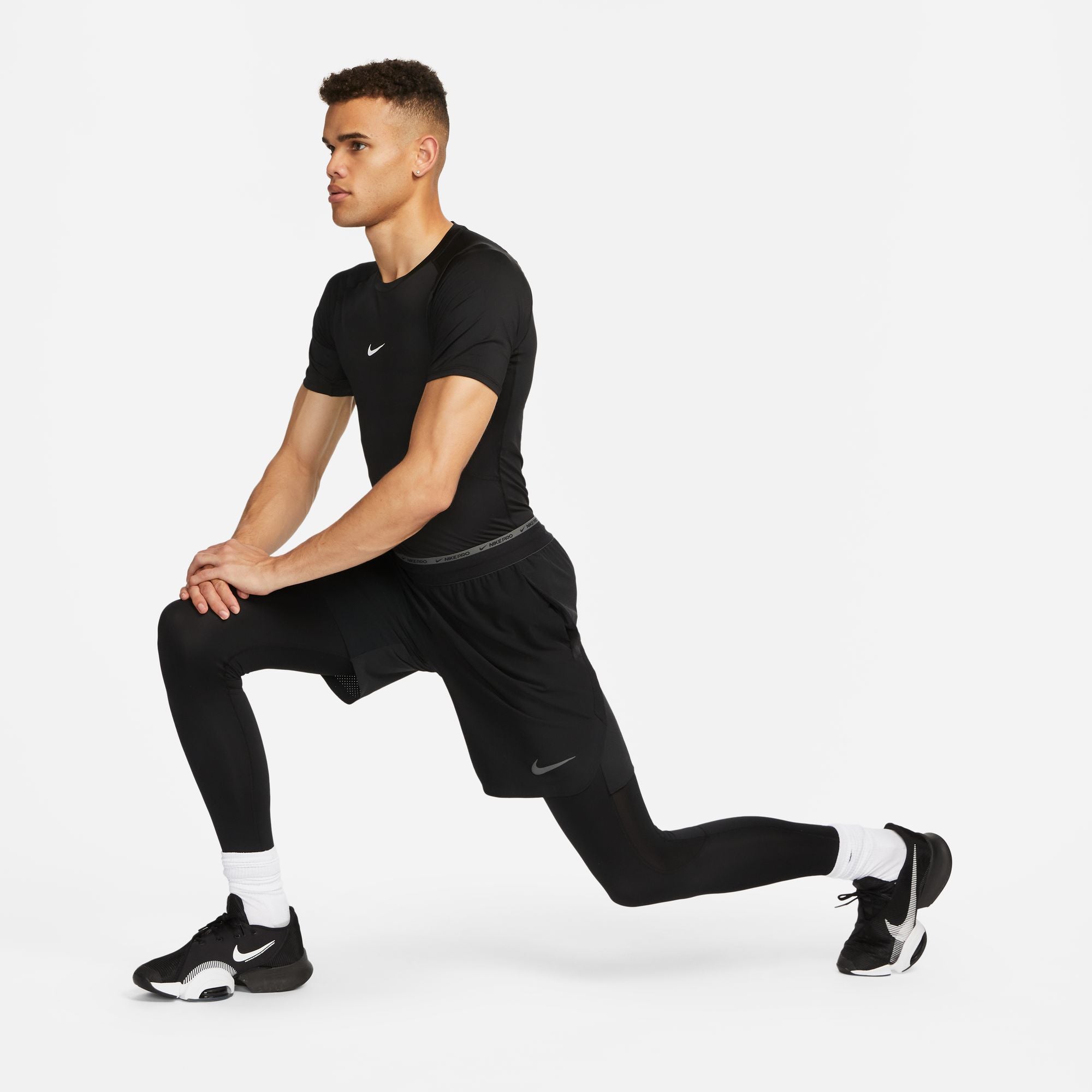 Nike Pro Dri-FIT Tight Mens Short-Sleeve Fitness Top