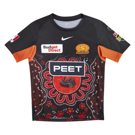 Nike Scorchers Stadium Short Sleeve Indigenous Kids Jersey