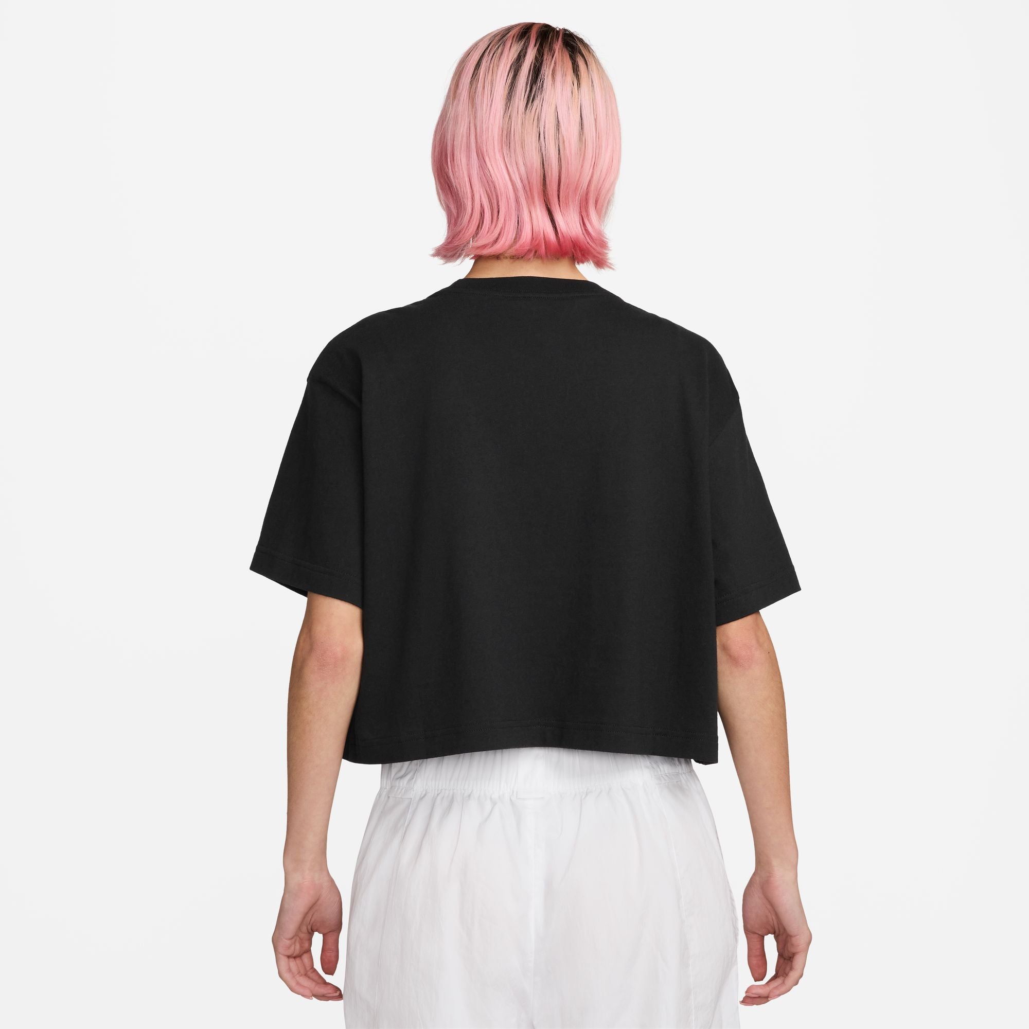 Nike Sportswear Club Crop Womens Short-Sleeve Tee