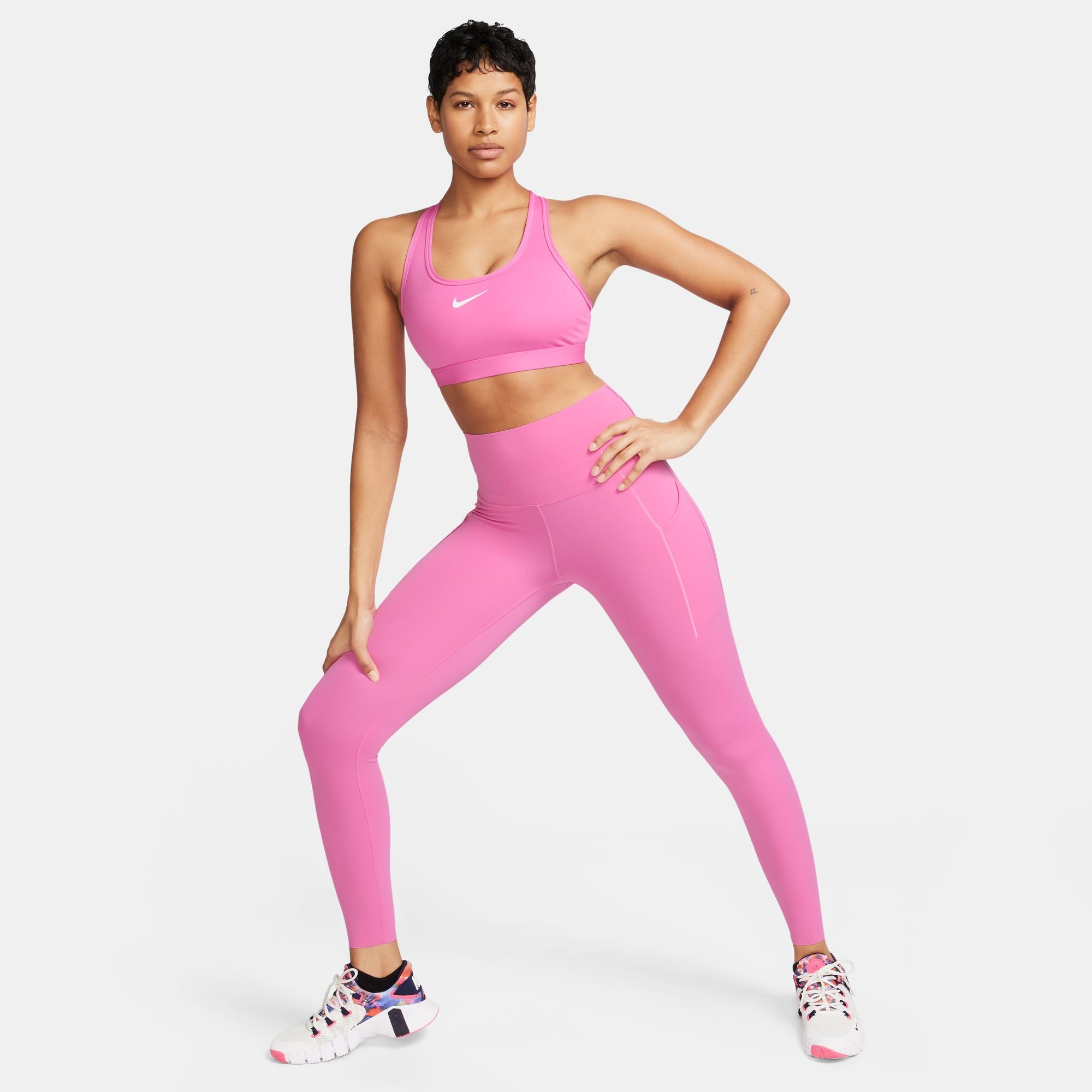 Nike Swoosh Medium Support Padded Womens Sports Bra