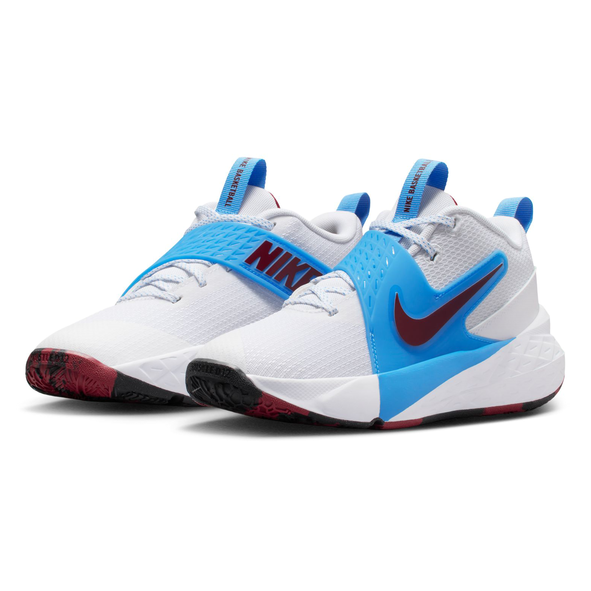 Nike Team Hustle D 12 GS Kids Basketball Shoes