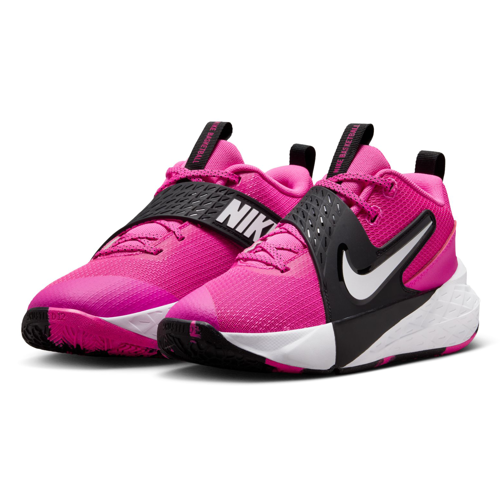 Nike Team Hustle D 12 GS Kids Basketball Shoes