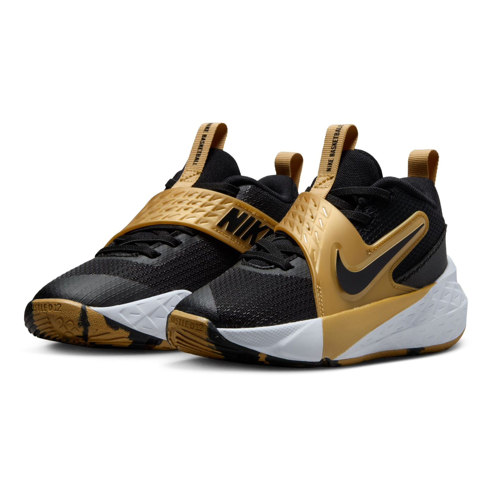 Nike Team Hustle D 12 PS Kids Basketball Shoes