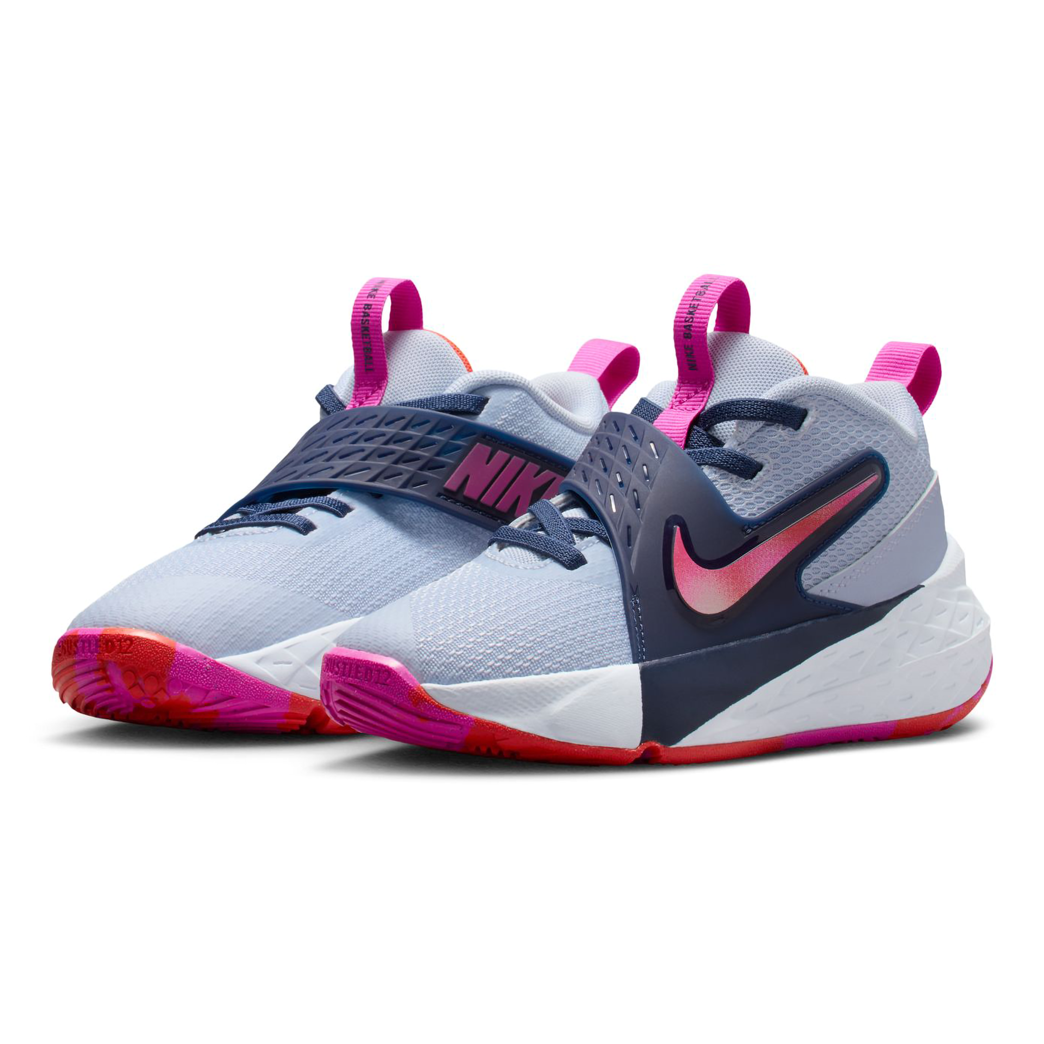 Nike Team Hustle D 12 PS Kids Basketball Shoes