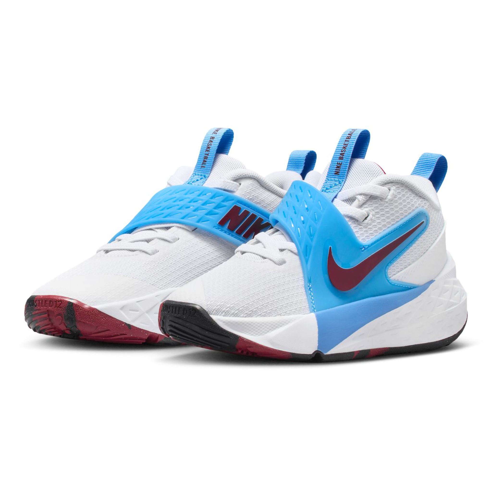 Nike Team Hustle D 12 PS Kids Basketball Shoes
