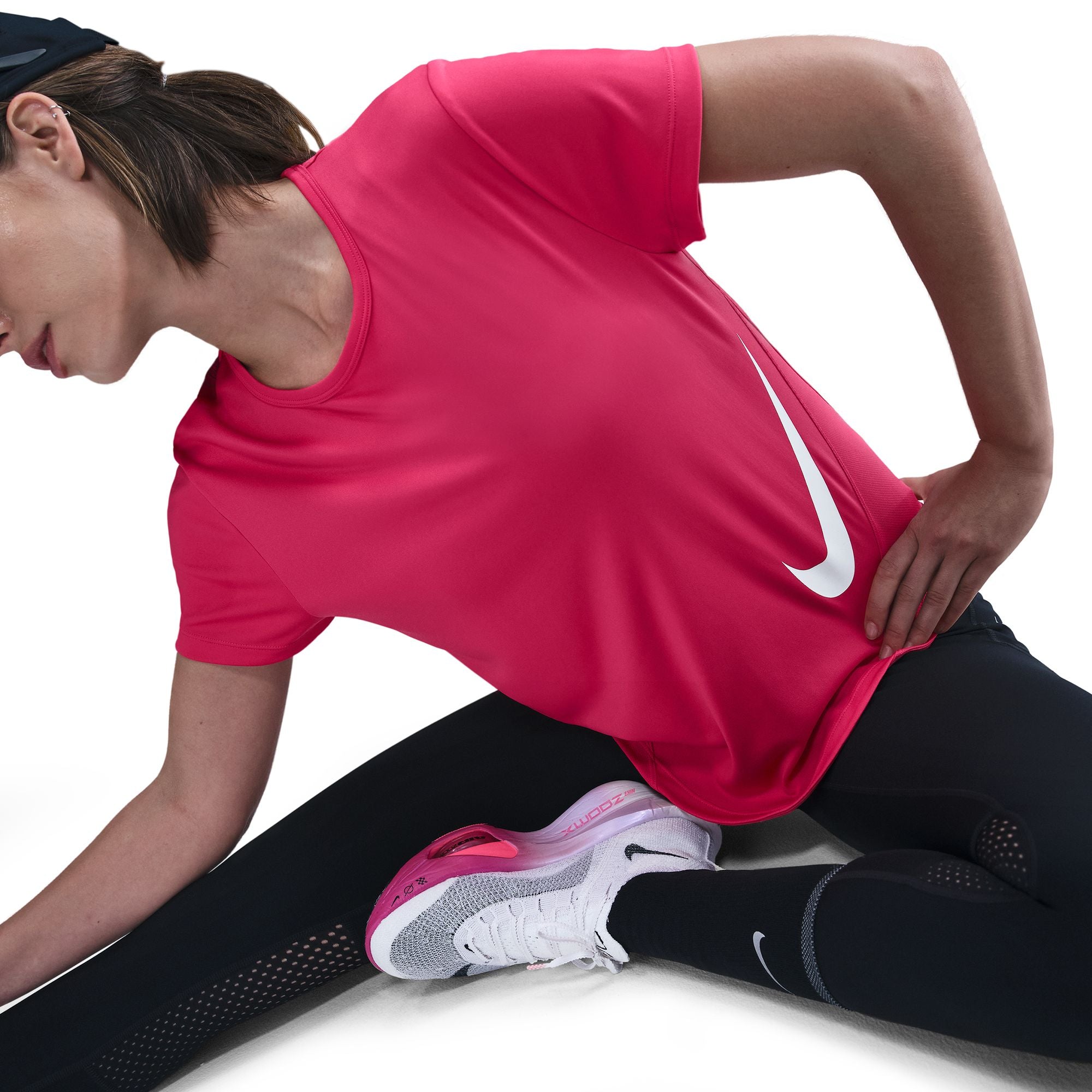 Nike Tempo Swoosh Dri-FIT Womens Running Tee