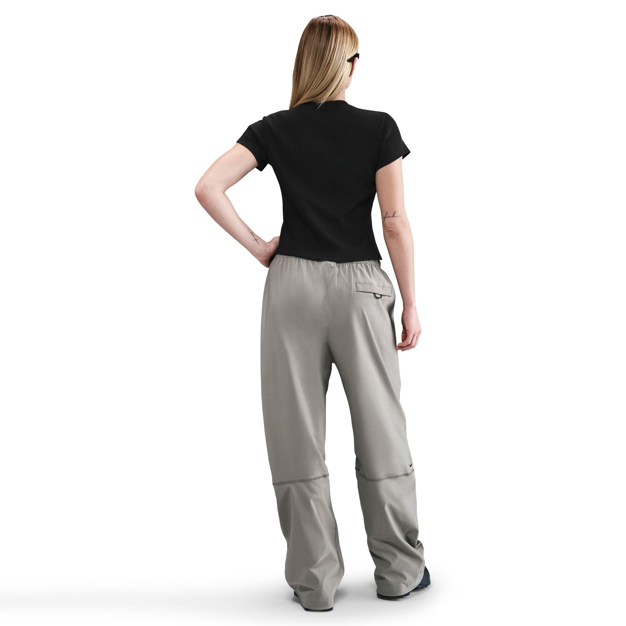 Nike Tight Ribbed Womens Short-Sleeved Tee