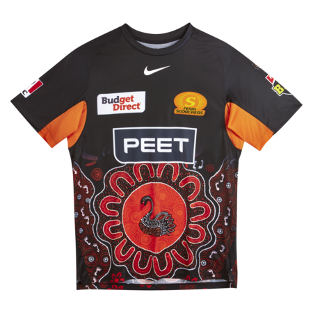 Nike Scorchers Promo Match Indigenous Short Sleeve Mens Home Jersey