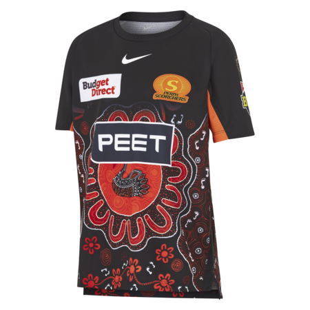 Nike Scorchers Stadium Short Sleeve Indigenous Kids Jersey