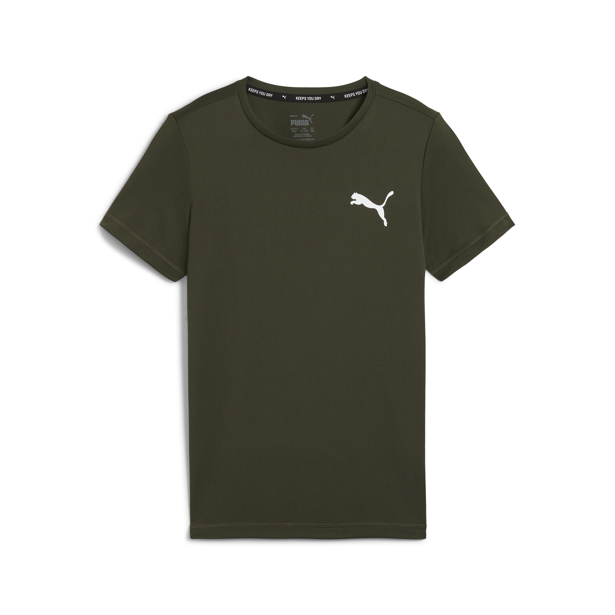 PUMA Active Small Logo Boys Tee