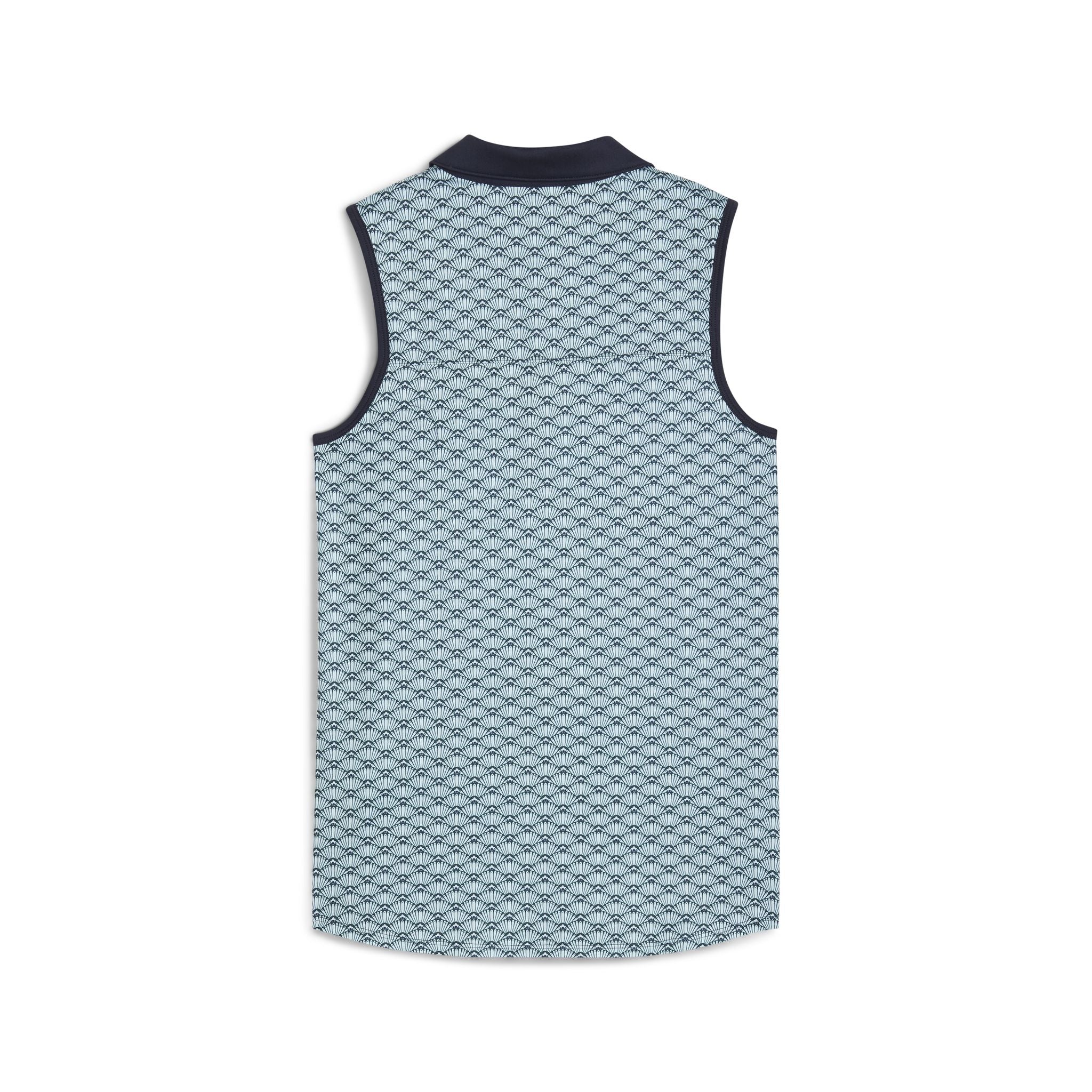 PUMA CLOUDSPUN Scallop Sleeveless Womens Golf Polo