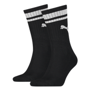 PUMA Crew Heritage Stripe Socks - 2 Pack
