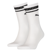 PUMA Crew Heritage Stripe Socks - 2 Pack