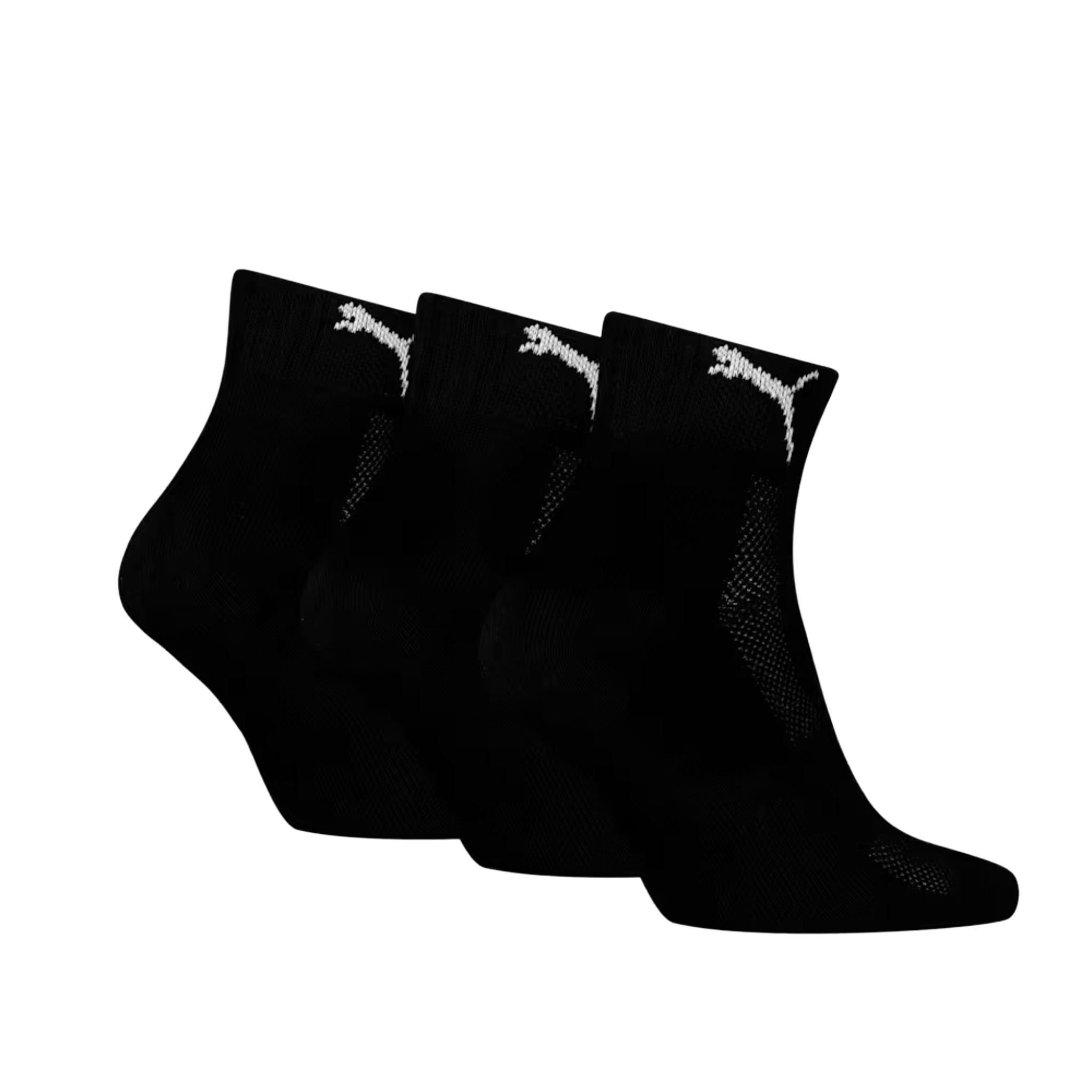 PUMA Cushioned Quarter Socks - 3 Pack