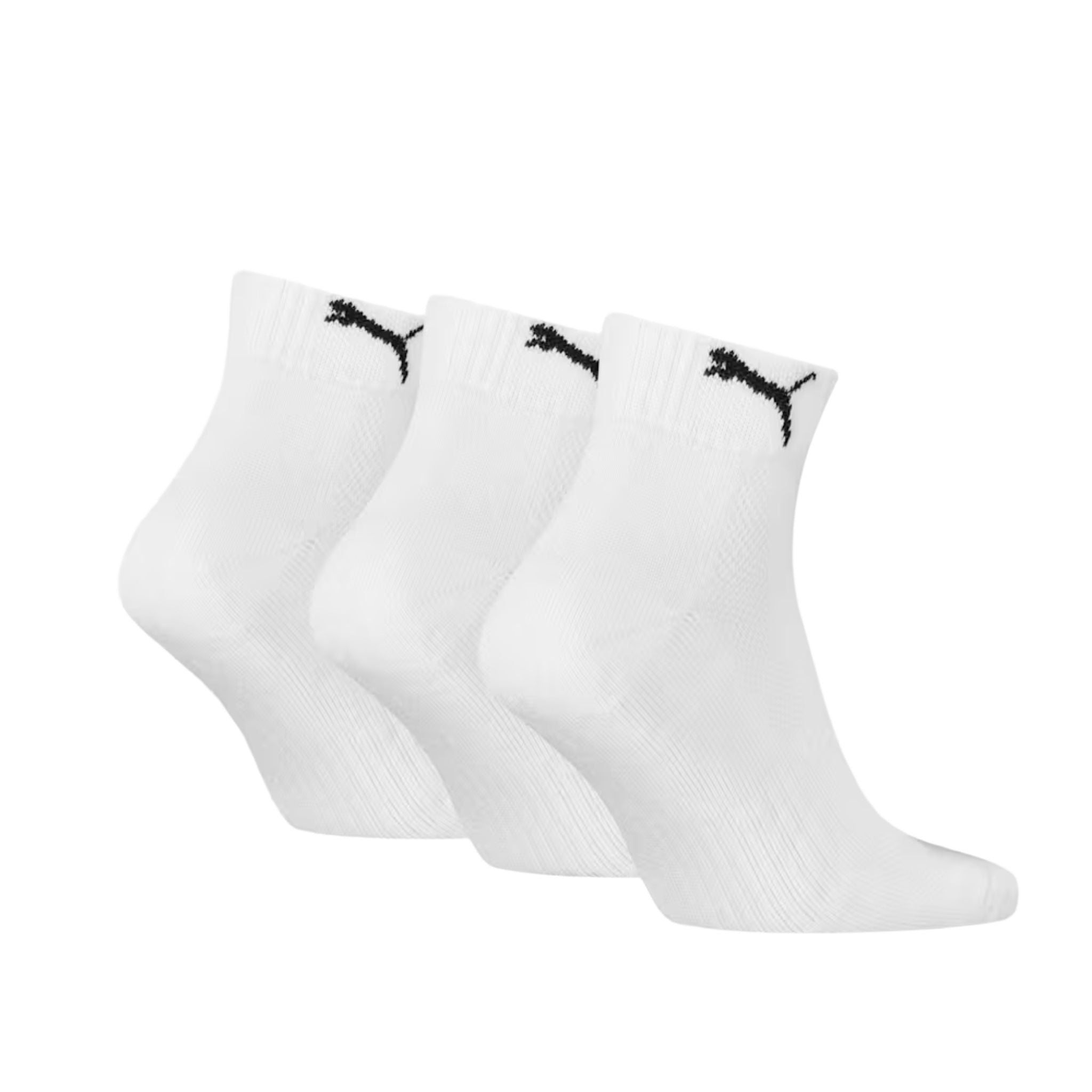 PUMA Cushioned Quarter Socks - 3 Pack