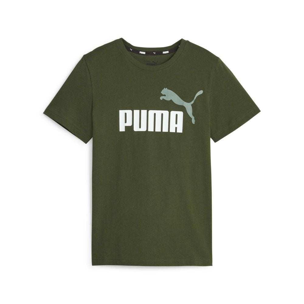 PUMA Ess+ 2 Col Logo Womens Tee