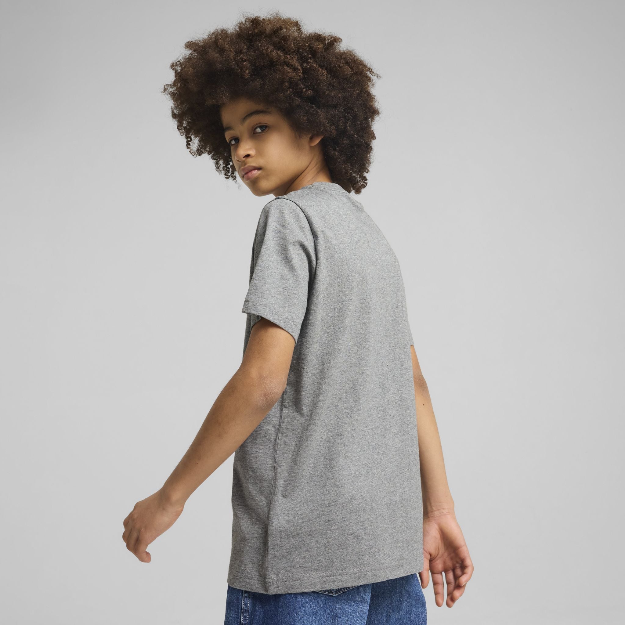 PUMA Essentials 2 Colour No.1 Logo Boys Tee