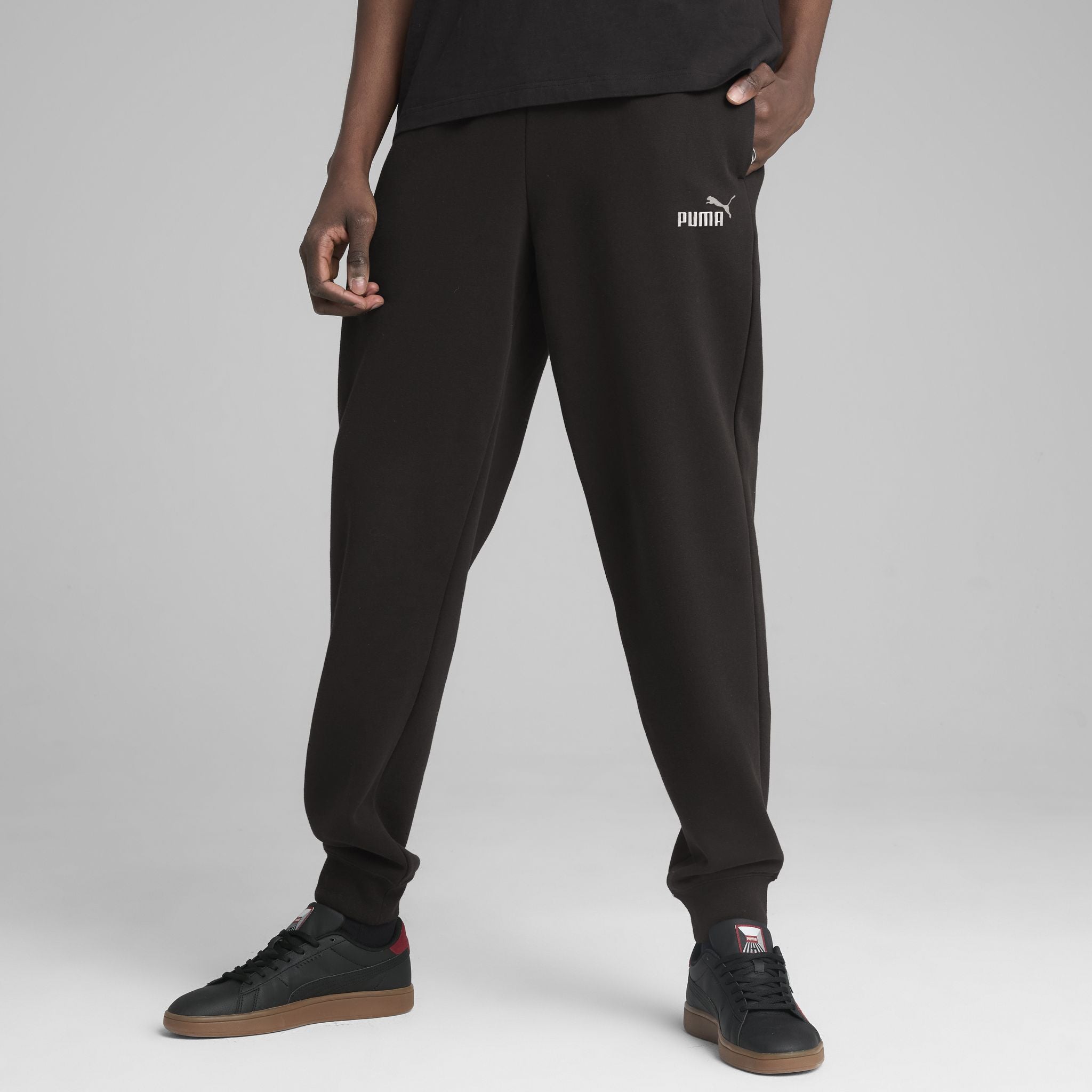 PUMA Essentials 2 Colour No.1 Logo Mens Sweatpants