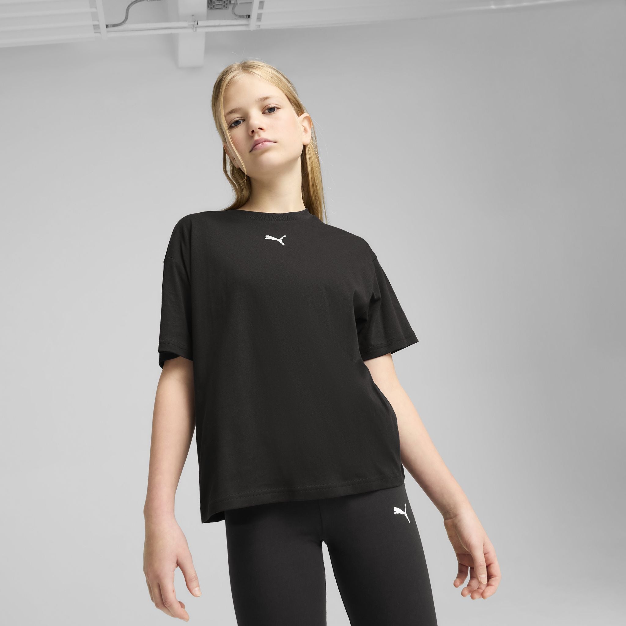 PUMA Essentials Girls Boxy Tee