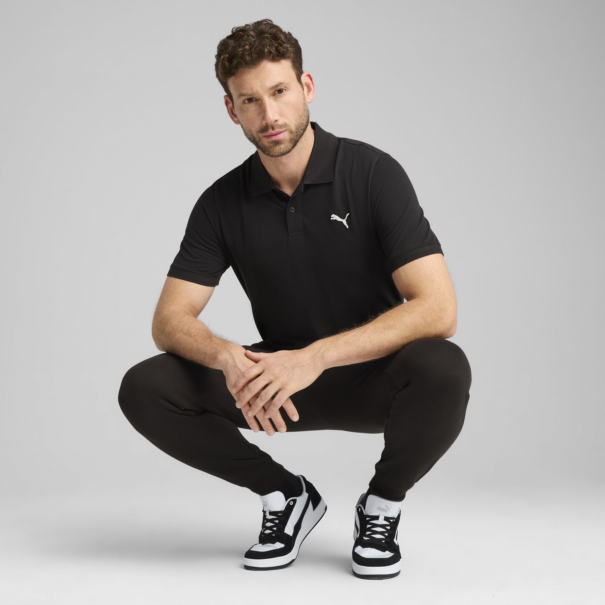 PUMA Essentials Mens Pique Polo
