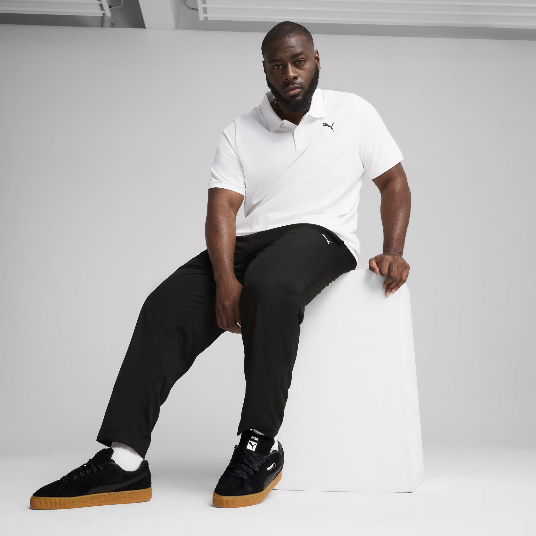 PUMA Essentials Mens Pique Polo