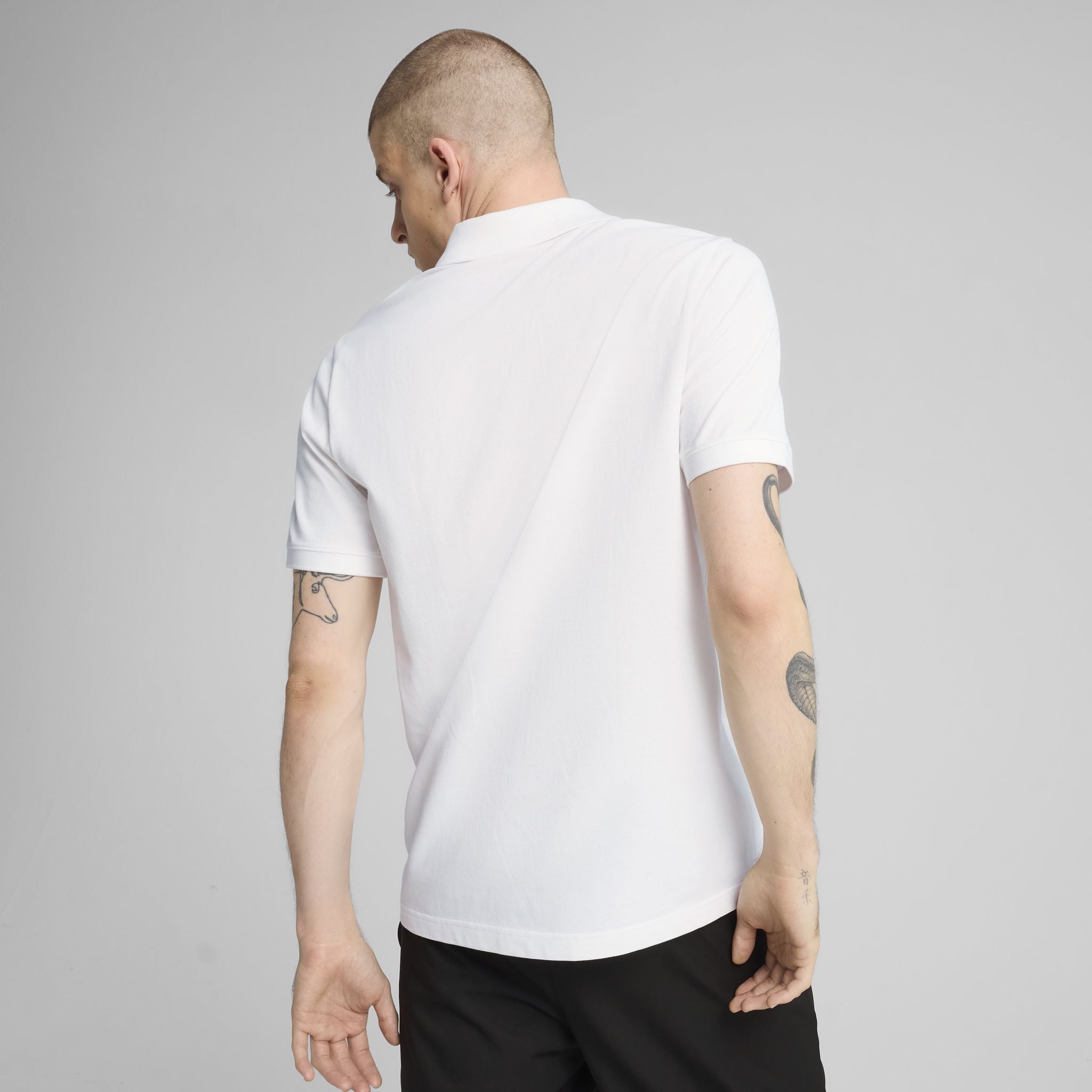 PUMA Essentials Mens Pique Polo