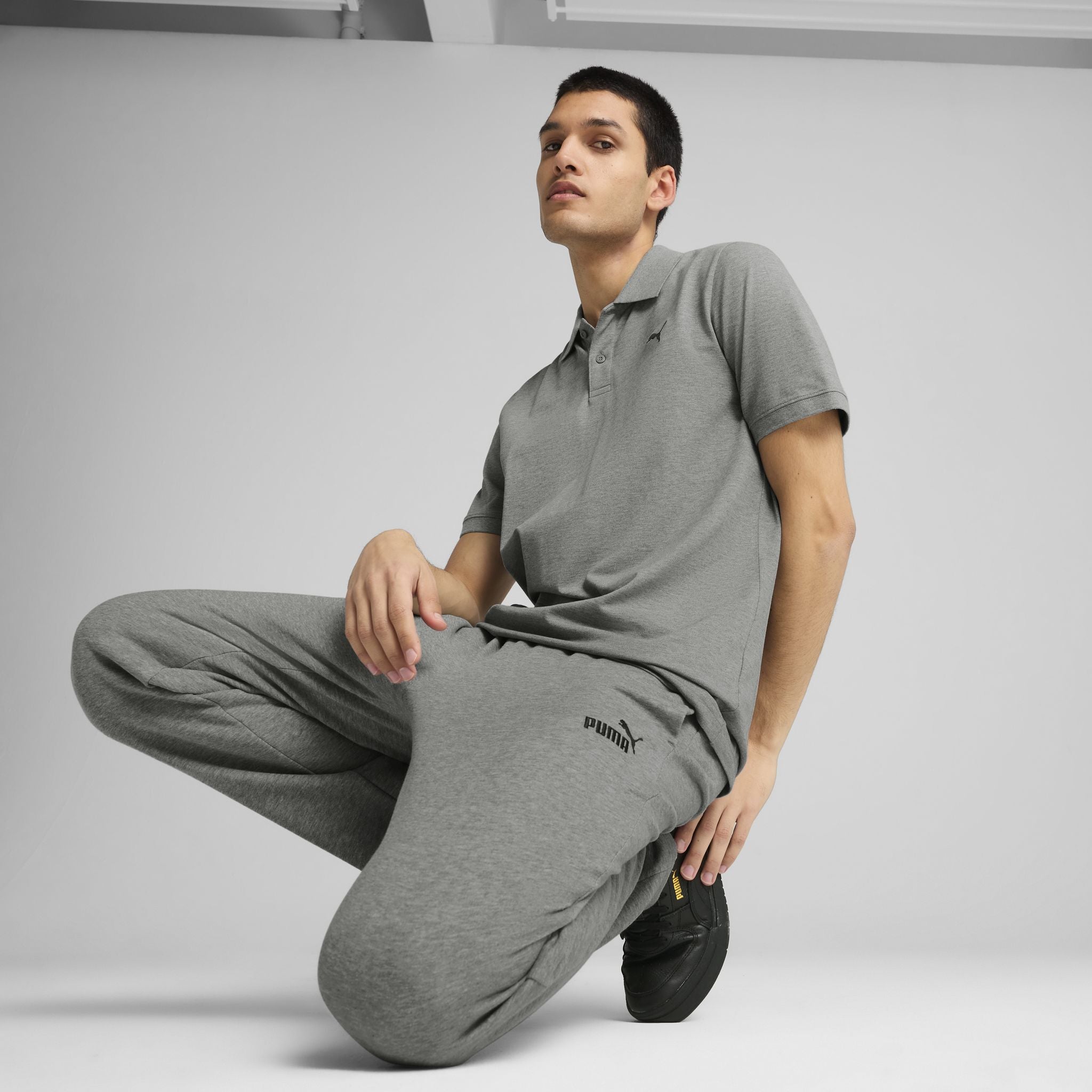 PUMA Essentials Mens Pique Polo