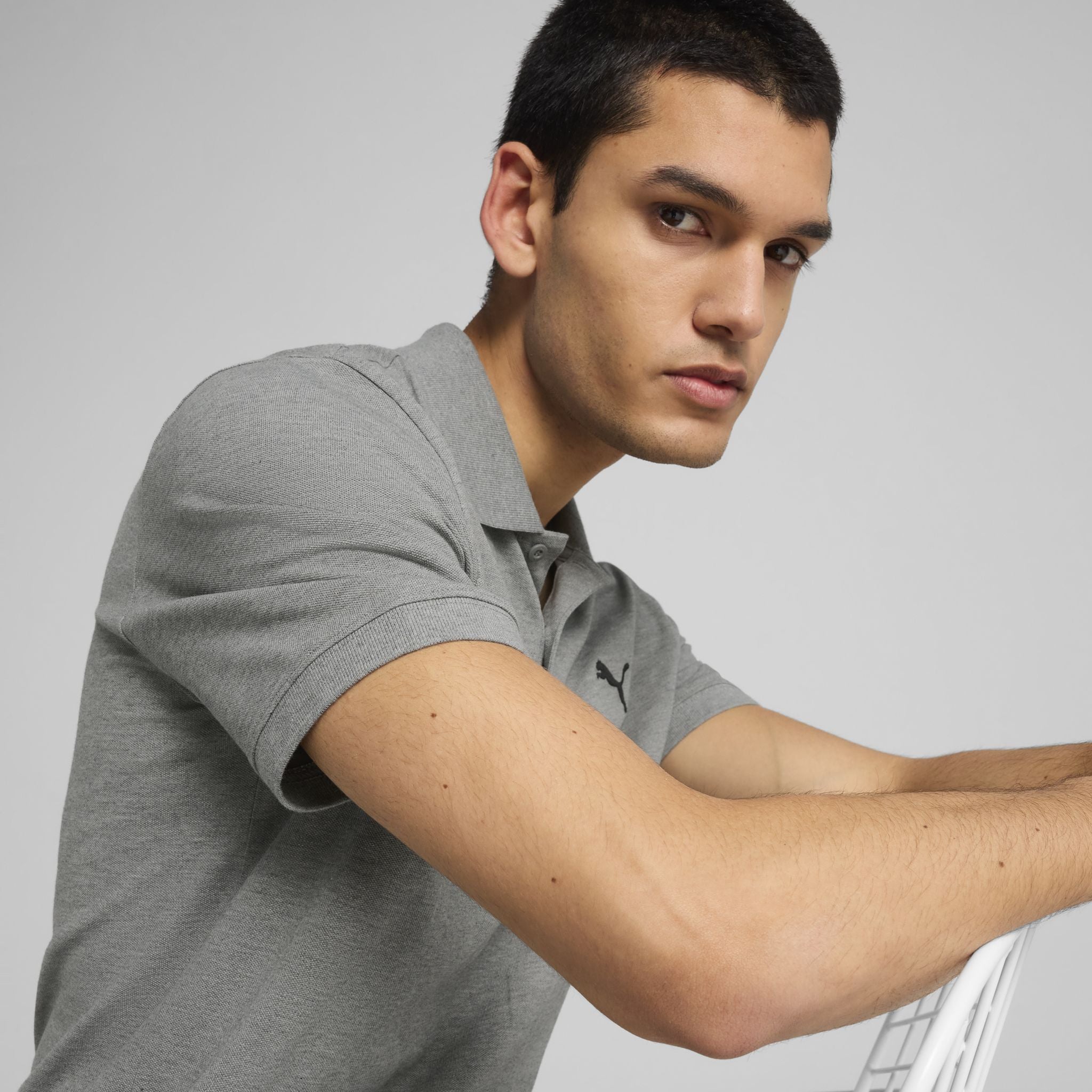 PUMA Essentials Mens Pique Polo
